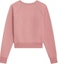 Lookbook (Women) CELINE SS24 Pink Logo Print Crewneck Long Sleeve Sweatshirt. 2Y88D670Q-25PU