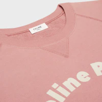 Purchase (W) CELINE SS24 粉紅印花Logo圓領長袖衛衣。 2Y88D670Q-25PU
