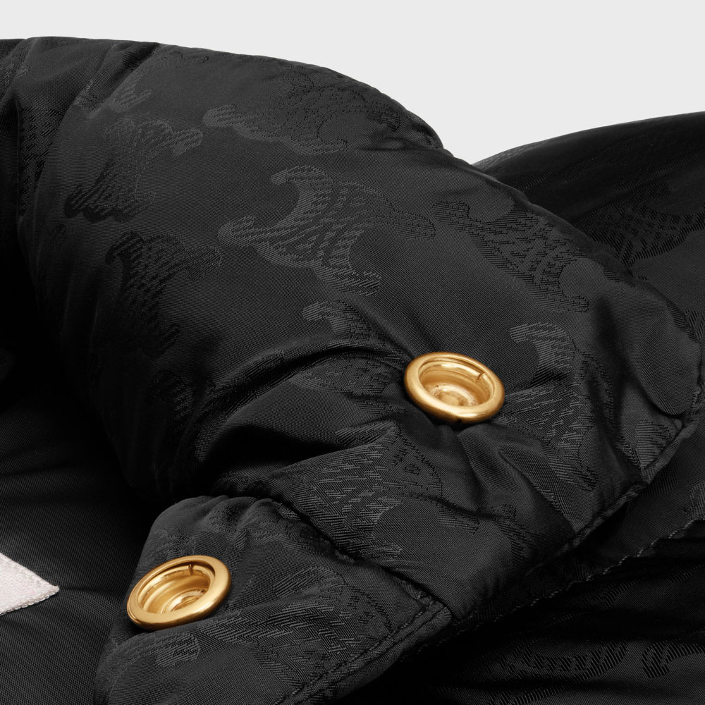 (Women) CELINE SS24 Monogram Quilted Single-Breasted Vest Women Black 2W987795W-38NO 圖 6