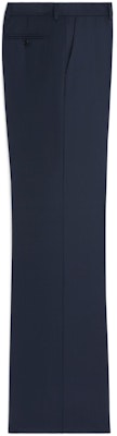(Women) CELINE SS24 Solid Pleated Mid-Waist Straight-Leg Pants Women Navy Blue 2P63A766W-07DN Lookbook (Women) CELINE SS24 Solid Pleated Mid-Waist Straight-Leg Pants Women Navy Blue 2P63A766W-07DN