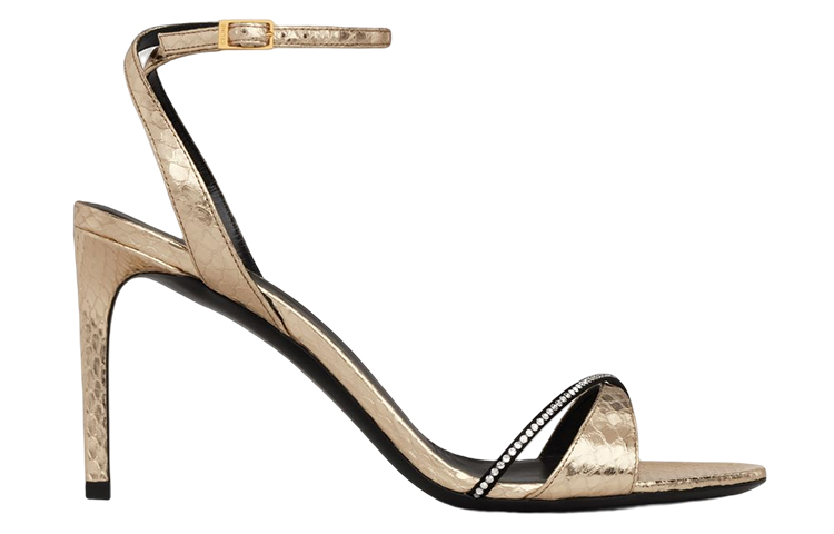 Order (W) 셀린느 스틸레토 버클 골드 샌들 (Celine Stiletto Buckle Gold Sandal) 352233777C.36PN
