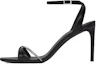 Buy (W) CELINE 黑色牛皮细高跟凉鞋 352233774C.38NO