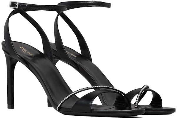 (W) CELINE 黑色牛皮细高跟凉鞋 352233774C.38NO Lookbook (W) CELINE 黑色牛皮细高跟凉鞋 352233774C.38NO