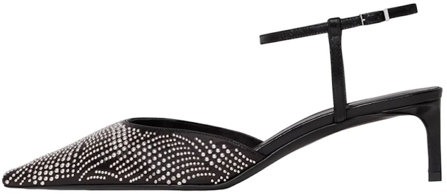 (Women) CELINE Studded Pointed Toe Mid-Heel 'Black' 351063010C.38NO Buy (Women) CELINE Studded Pointed Toe Mid-Heel 'Black' 351063010C.38NO