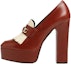 Buy (W) CELINE Sulky Tumit Tinggi Moccasin 'Coklat' 341633518C.19NM