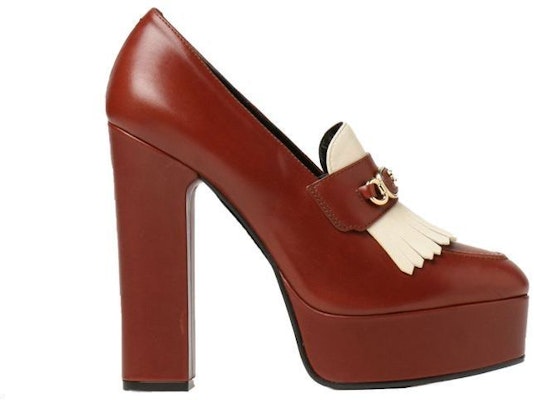 (Women) CELINE Sulky High-Heel Moccasin 'Brown' 341633518C.19NM Order (Women) CELINE Sulky High-Heel Moccasin 'Brown' 341633518C.19NM