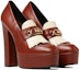 Lookbook (W) CELINE Sulky Tumit Tinggi Moccasin 'Coklat' 341633518C.19NM