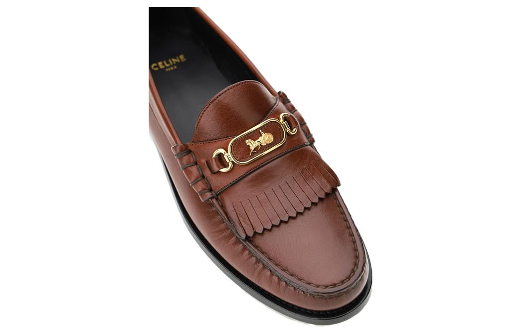 (W) CELINE Sulky Loafer 'Brown' 圖 2