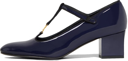 (Women) CELINE T-Strap High Heel 'Navy Blue' 333893321C.07NY (Women) CELINE T-Strap High Heel 'Navy Blue' 333893321C.07NY