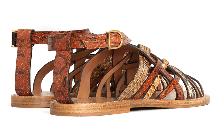 (W) CELINE Taillat 'Light Brown Snakeskin' 圖 3