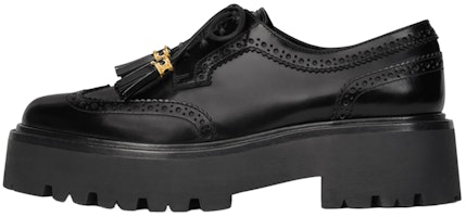 (Women) CELINE Tassel Platform 'Black Leather' 348443602C.38NO (Women) CELINE Tassel Platform 'Black Leather' 348443602C.38NO