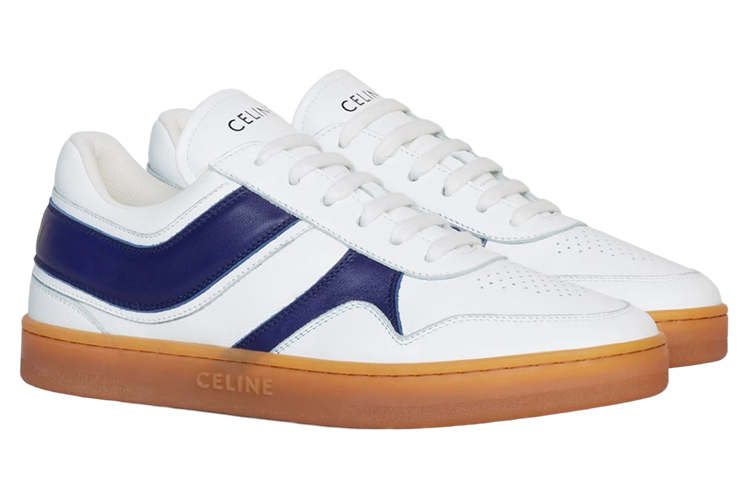 Lookbook (W) CELINE Trainer Low 'Blanco Azul' 345813338C.01UE