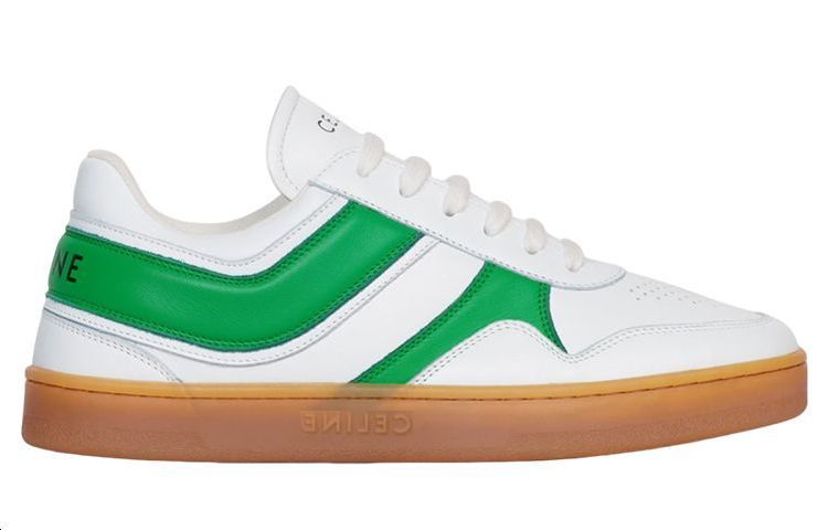 (W) CELINE Trainer Low 'White Green' 圖 2