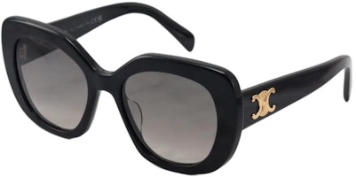 (Women) CELINE Triomphe 06 Square Acetate Sunglasses for Women - Black. CL40216 U-01F (Women) CELINE Triomphe 06 Square Acetate Sunglasses for Women - Black. CL40216 U-01F