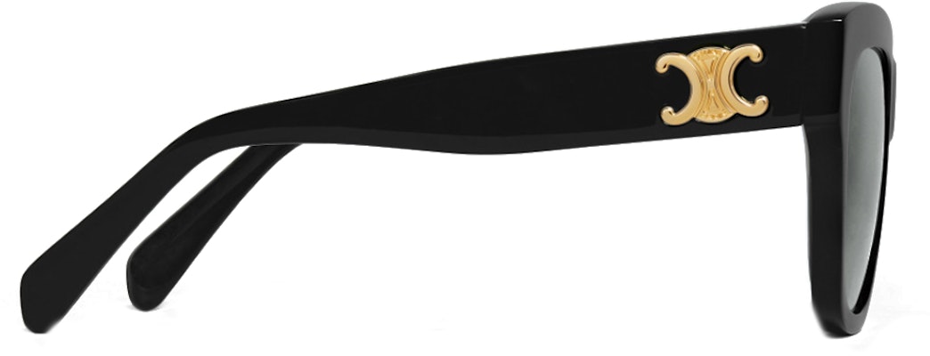 (Women) CELINE TRIOMPHE 09 Black Square Sunglasses Comfort Fit 4S253CPLB-38NO Shop (Women) CELINE TRIOMPHE 09 Black Square Sunglasses Comfort Fit 4S253CPLB-38NO