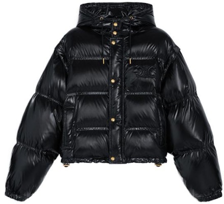 (Women) CELINE Triomphe Black Detachable Sleeve Hoodie Jacket. 2W661595K-38NO Order (Women) CELINE Triomphe Black Detachable Sleeve Hoodie Jacket. 2W661595K-38NO