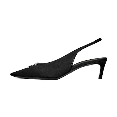 (W) CELINE Alma Triomphe Slingback 'Black'
