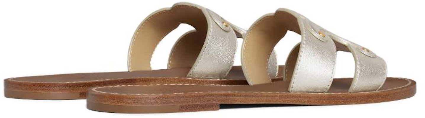 (Women) CELINE Triomphe 'Gold Mule Slides' 352413093C.36PN Lookbook (Women) CELINE Triomphe 'Gold Mule Slides' 352413093C.36PN