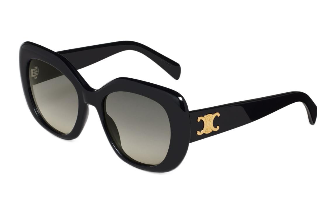 Order (W) CELINE Triomphe 非对称板材边框太阳眼镜. 4S226CPLB.38NO