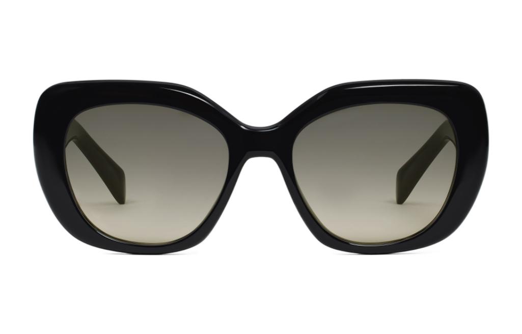 Lookbook (W) CELINE Triomphe 非对称板材边框太阳眼镜. 4S226CPLB.38NO