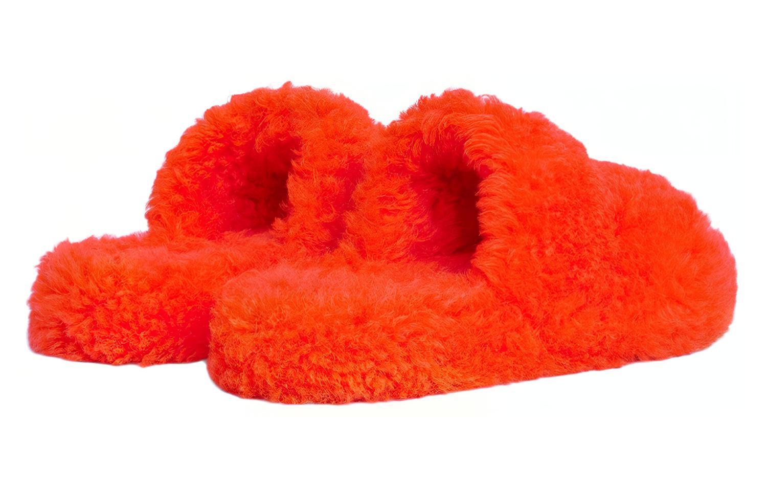 Shop (W) 셀린느 트리오페 오렌지 울 슬리퍼 343553663C.20BQ