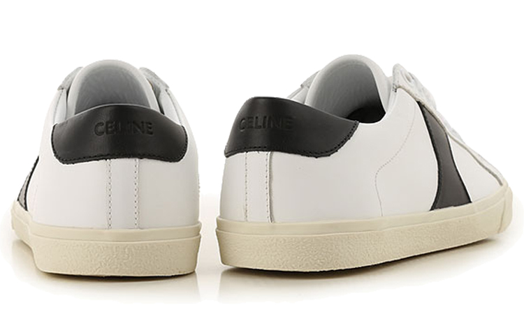 Shop (Women) CELINE Triomphe 'White Black' 328083032-01WB