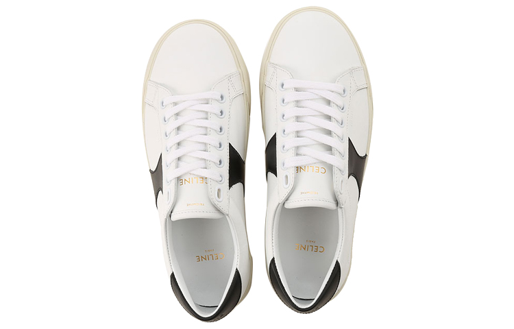 Purchase (Women) CELINE Triomphe 'White Black' 328083032-01WB