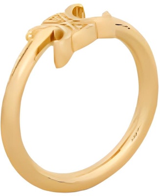 (W) セリーヌ トリオンフ アシンメトリック ゴールド ブラス 指輪 レディース用 - ゴールド 460PP6BRA-35OR Buy (W) セリーヌ トリオンフ アシンメトリック ゴールド ブラス 指輪 レディース用 - ゴールド 460PP6BRA-35OR