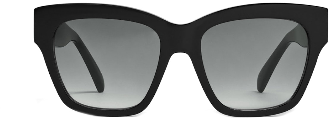 (W) 赛琳 TRIOMPHE 黑色方形醋酸太阳镜 带UV防护 CL40253I-01F Lookbook (W) 赛琳 TRIOMPHE 黑色方形醋酸太阳镜 带UV防护 CL40253I-01F