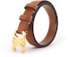 Order (Women) CELINE Triomphe Calfskin Belt 2.5cm Smooth Leather Buckle 45AK93A78.04LU
