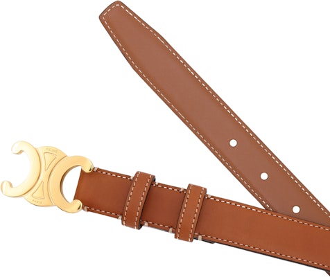 (Women) CELINE Triomphe Calfskin Belt 2.5cm Smooth Leather Buckle 45AK93A78.04LU Purchase (Women) CELINE Triomphe Calfskin Belt 2.5cm Smooth Leather Buckle 45AK93A78.04LU