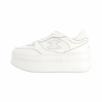(Women) CELINE Triomphe Calfskin Lace-Up Low-Top Sneakers Optical White Womens. 366475189C.01OP (Women) CELINE Triomphe Calfskin Lace-Up Low-Top Sneakers Optical White Womens. 366475189C.01OP