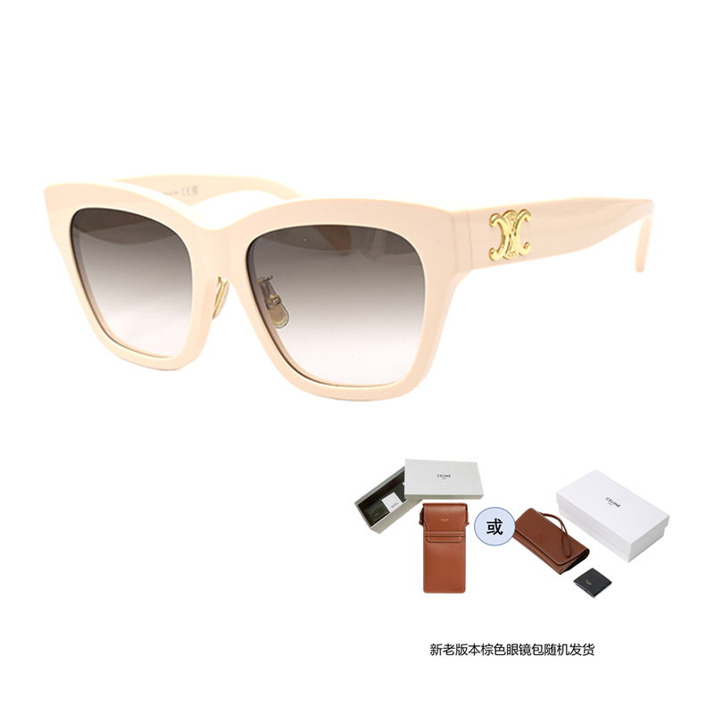 Purchase (W) CELINE Triomphe CL40253F 方形太阳镜 CL40253F-25F