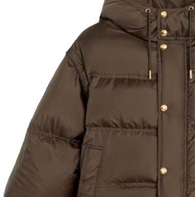 (W) CELINE Triomphe FW23標誌連帽外套 女款短夾克 巧克力色. 2W661901V-19CO Purchase (W) CELINE Triomphe FW23標誌連帽外套 女款短夾克 巧克力色. 2W661901V-19CO