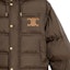 Details for (W) CELINE Triomphe FW23標誌連帽外套 女款短夾克 巧克力色. 2W661901V-19CO