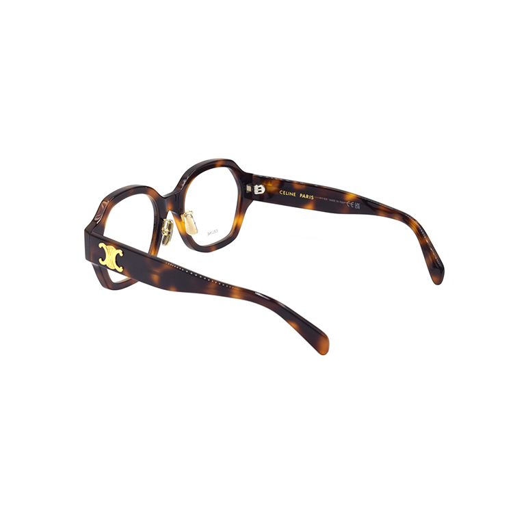 (Women) CELINE TRIOMPHE Geometric Eyeglasses CL50134F Tortoiseshell Optical Frame Women CL50134F-053 圖 4