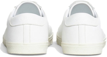 CELINE Triomphe 素色標識低幫繫帶板鞋 女款 白 Shop CELINE Triomphe 素色標識低幫繫帶板鞋 女款 白