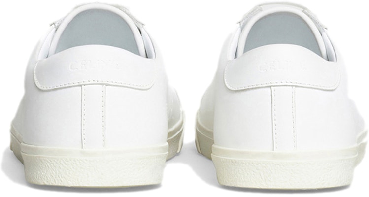 (W) CELINE Triomphe Sepatu Sneaker Tali Putih 328063079C.01BC Shop (W) CELINE Triomphe Sepatu Sneaker Tali Putih 328063079C.01BC