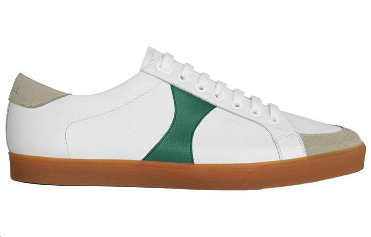 Order (W) 셀린느 트리옹프 레이스업 스니커즈 화이트 그린 337993416C.01WE