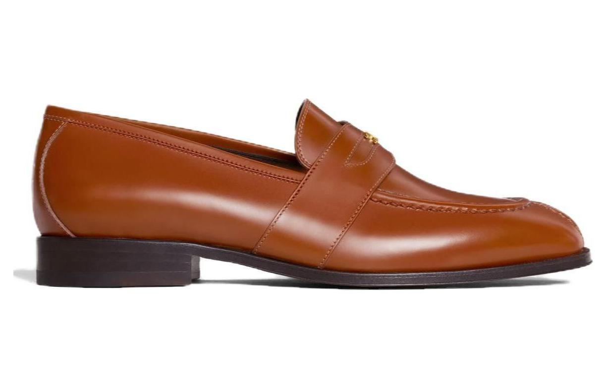 (W) CELINE Triomphe Loafer 'Brown' 圖 2