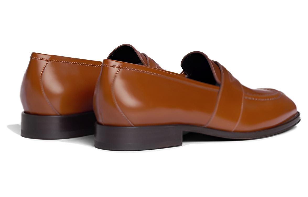 (W) CELINE Triomphe Loafer 'Brown' 圖 5