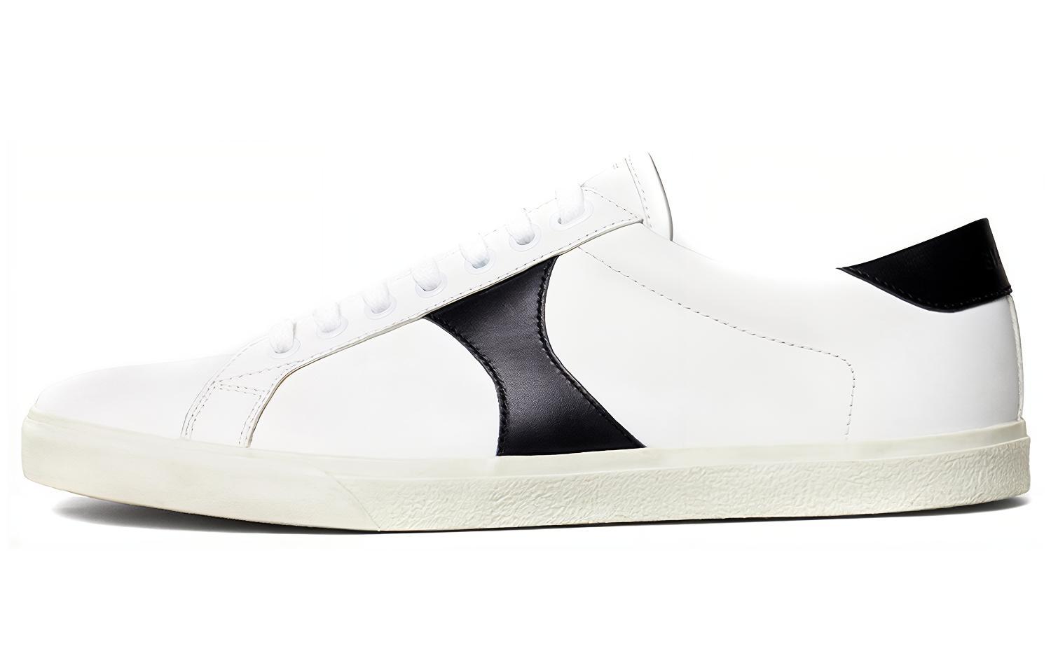 (W) CELINE Triomphe Low-Top 'Black White'
