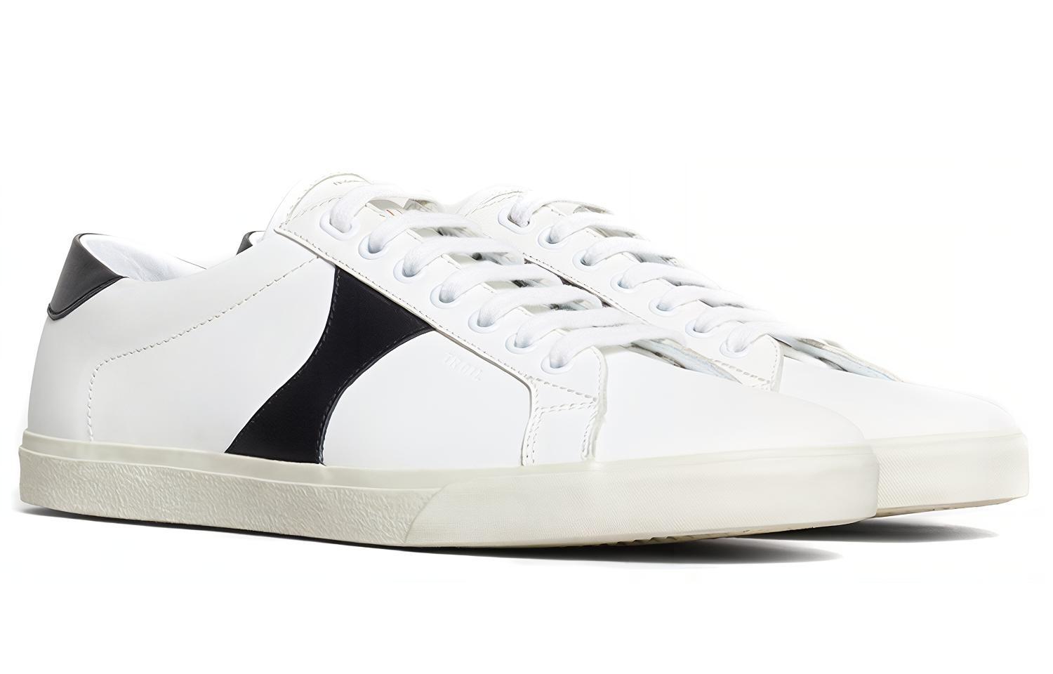 (W) CELINE Triomphe Low-Top 'Black White' 圖 3