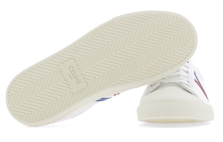 (W) CELINE Triomphe Low 'White' 圖 4
