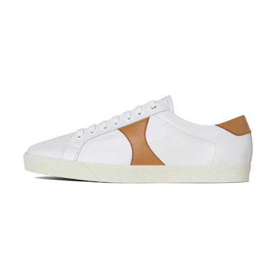 (W) CELINE Triomphe Low 'White Tan'