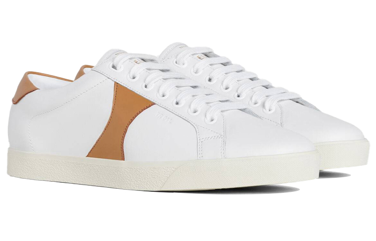 (W) CELINE Triomphe Low 'White Tan' 圖 3