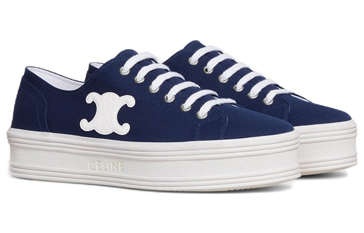 Order (W) CELINE Triomphe Low Top 'Fesyen Biru' 346272006C.07NY