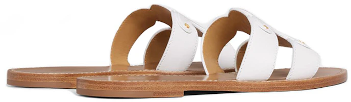 Shop (Women) CELINE Triomphe Mule 'White' 352413767C.01BC