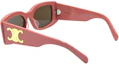 Shop (W) CELINE Triomphe 長方形太陽眼鏡 - Iconic 廣告系列 CL40282U-72E