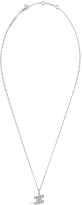 (W) CELINE TRIOMPHE Loket Huruf Logo Rhinestone Kalung Perak. 460GB6BZI.36SI Shop (W) CELINE TRIOMPHE Loket Huruf Logo Rhinestone Kalung Perak. 460GB6BZI.36SI